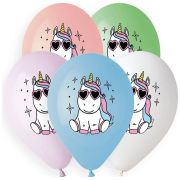Гелиевый латексный шарик с рисунком 